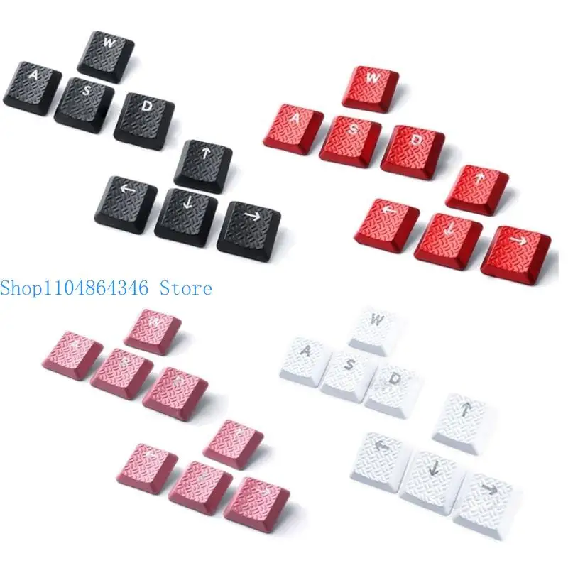 5asd Non-slip Textur Keycaps 8Pcs/Set ABS Keycap OEM Profile GL Switch Keycap