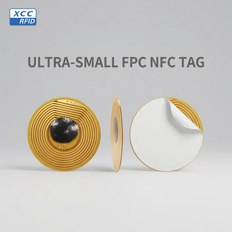 NTAG213 NFC Stickers Waterproof RFID Tags 144 Bytes Programmable Labels for Inventory Office Asset Tracking
