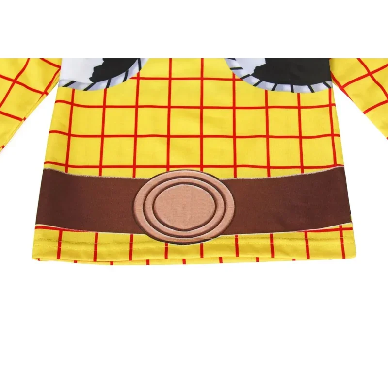 New 2025 Jurebecia Boys Girls Jessie Costume Cowgirls Long Sleeve Top Pants Fancy Outfits Halloween Dress Up Clothes wat160