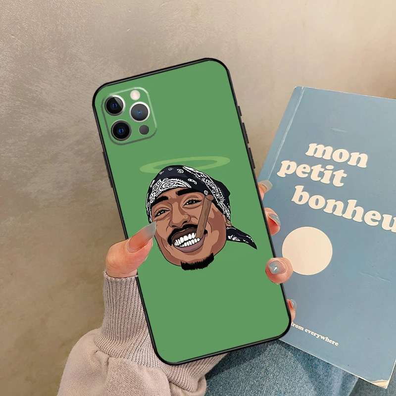 مغني الراب 2pac المغني توباك جراب هاتف آيفون 17 برو ماكس غطاء كوكه آيفون 17 الهواء 17 برو كابا