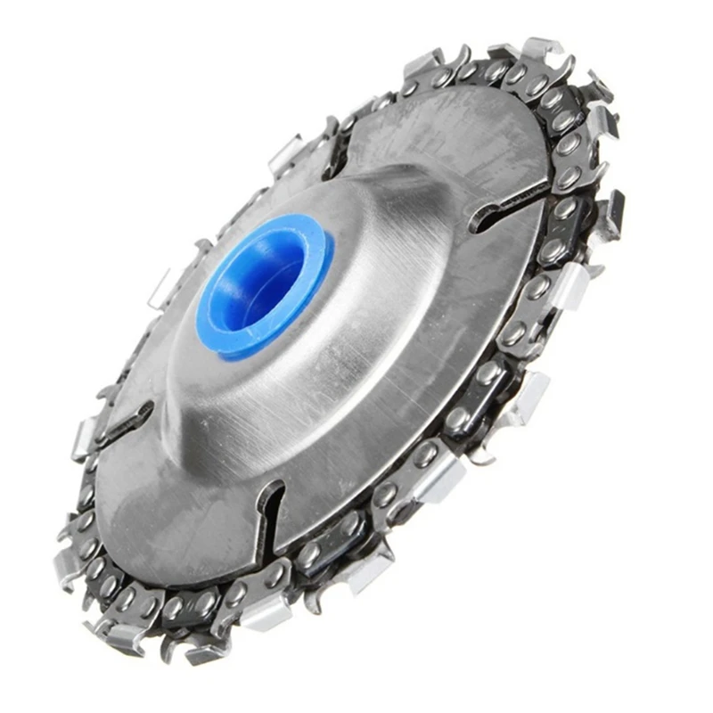 8 шт. 5/8 дюймов цепной диск для резьбы по дереву-4 дюйма 22 зубца шлифовальная машина пильный диск для резьбы по дереву для угловой шлифовальной машины 4 дюйма/4-1/2 дюйма