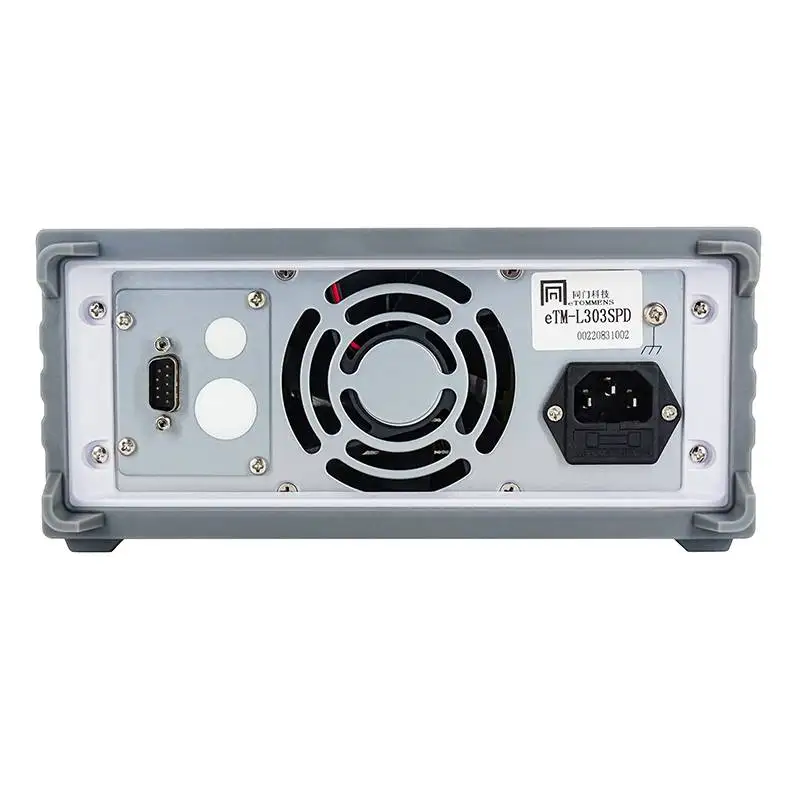 eTOMMENS 6-cyfrowy wyświetlacz VFD 0~300V Programowalny liniowy zasilacz eTM-L303SPV+/L305SPV+/L3010SPV+/L603SPV+/L605SPV+/L1501SPV+