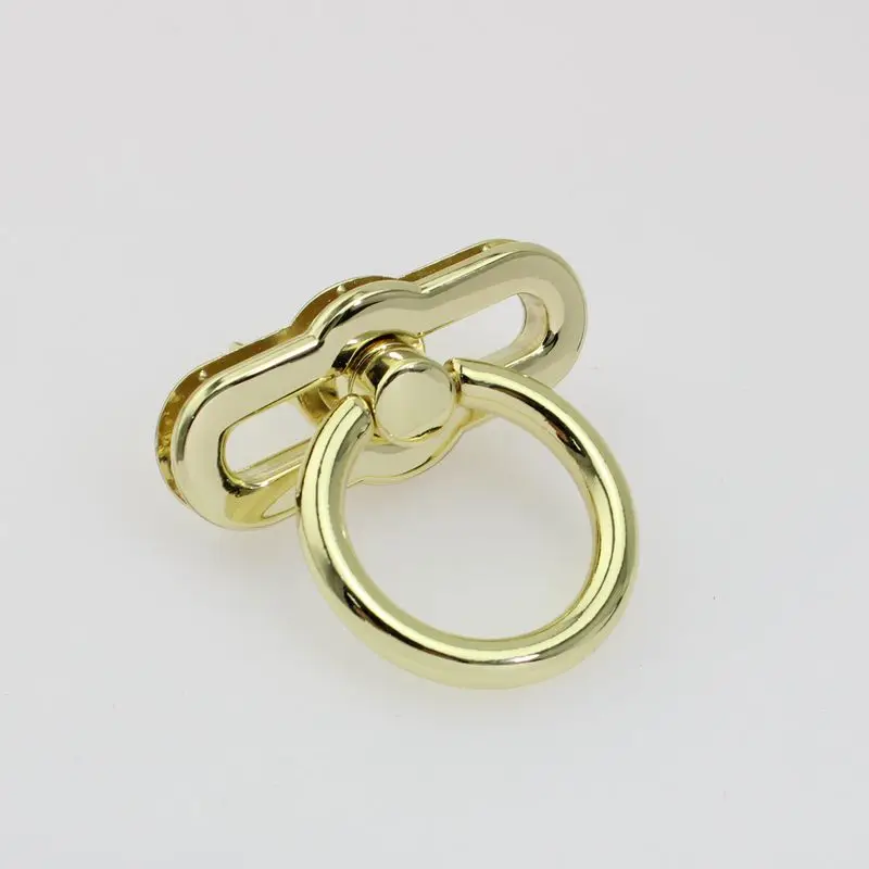 5-20 sets o ring flip locks for sewing crafts for DIY Handbag Bag Purse wallet Luggage Hardware Closure Bag Parts Accessories