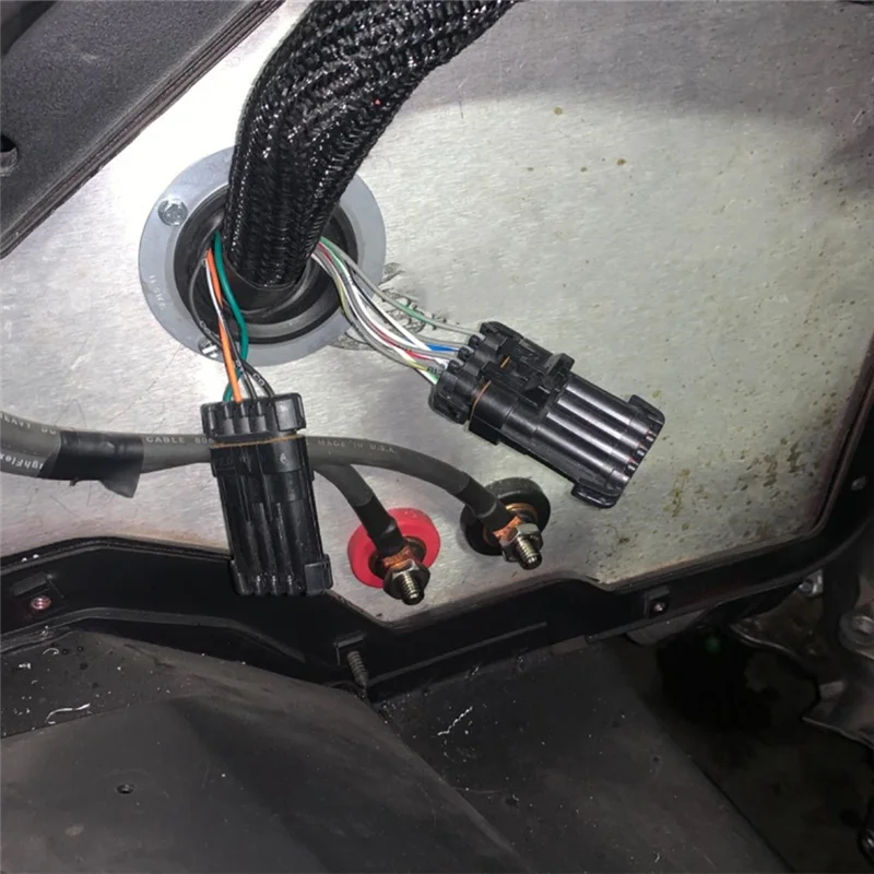 

Hot Selling-Car Thru Panel Battery Terminal Connector Terminals Ends Battery Terminal Connectors For Trucks Cars SUV Ships,Car T