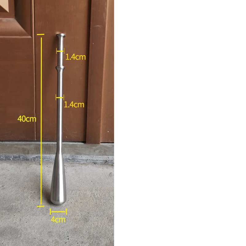 Tige courte pour pilon solide en acier inoxydable 304
