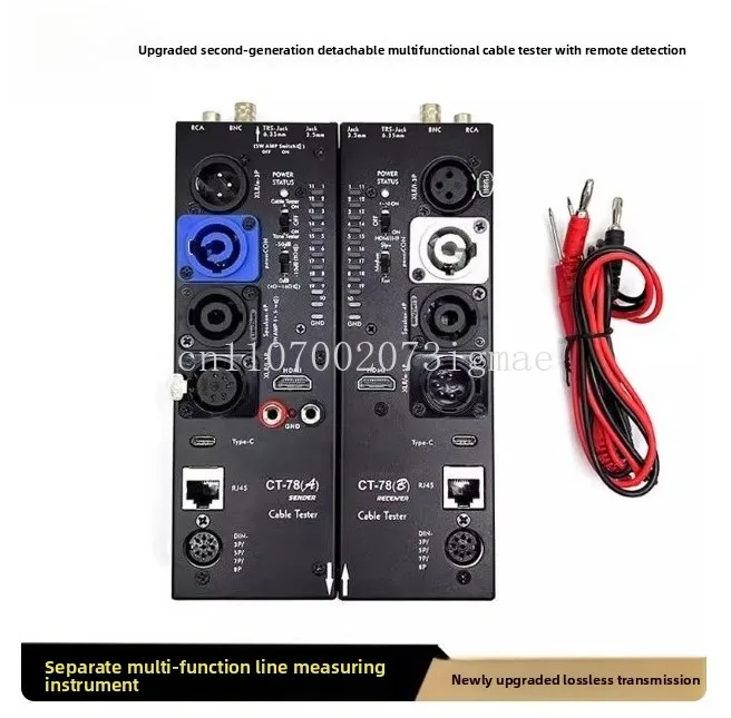 CT-88 Separate Multifunctional Line Tester Xanon Signal Tester Automatic Audio Side Line