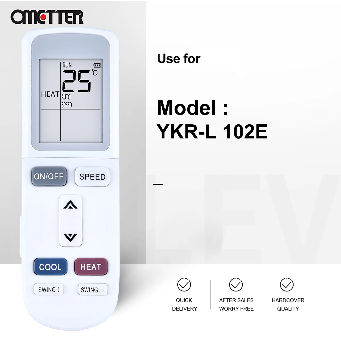 Nowy pilot do klimatyzatora AUX Rinnai Akai Besat Shownic YKR-L/101E YKR-L/102E YKR-L/103E