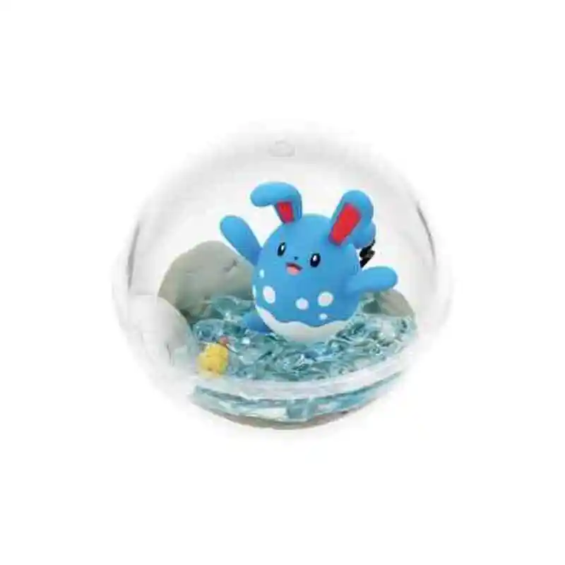 Disponibile Pokemon Re-Ment autentico: collezione terrario 14 scatole cieche Poke Ball Eevee Pikachu modello anime regali periferici