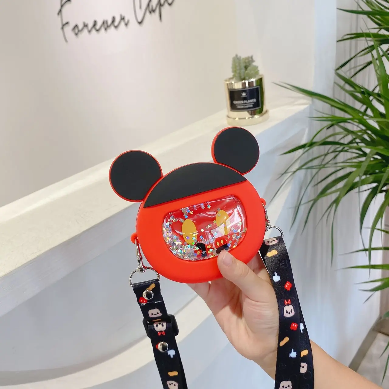 Disney Mickey Mouse Messenger Bag Kinder Mini Tas Voor Meisjes Schattig Klein Meisje Portemonnee Minnie Schouder Opbergtas Cadeau