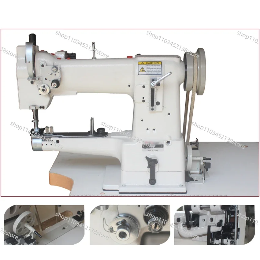 KX335 550W Leather Shoes Industrial Sewing Machine for Shoes Cases Sofa Manufacturing Electric Sewing Machine 220V/110V