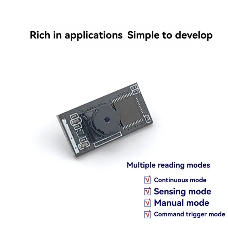 M52K-GM808 Micro Scanning Module QR Code Reading Reader Barcode Scanner Module Rolling Shutter Design