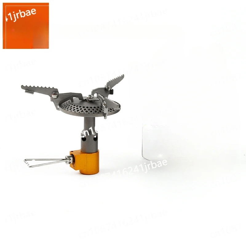 FMS-116T Outdoor Mini Camping Stoves Gas Burner For Backpacking 48g 2300W Portable Lightweight Titanium Burner Cooker