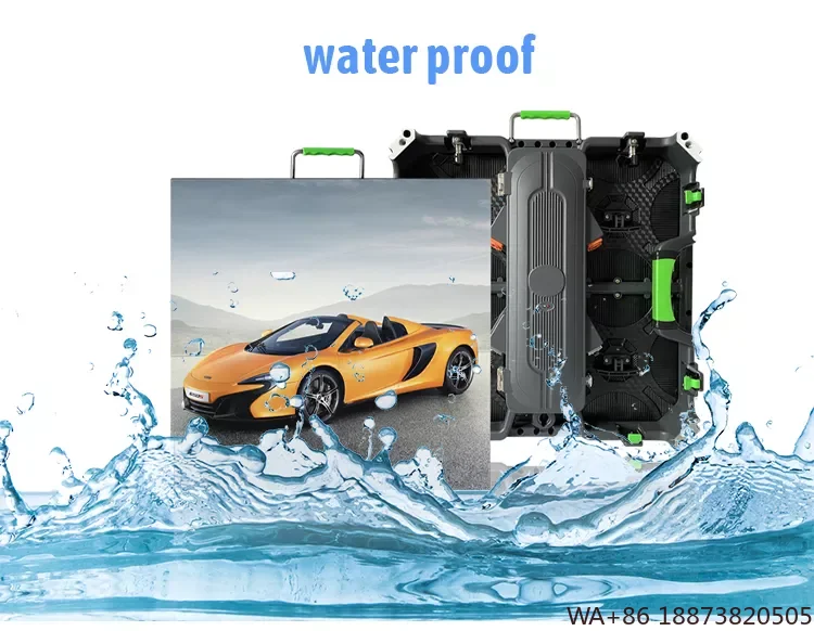 شاشة LED Vcore بالألوان الكاملة P3.91 P4.81 لوحات عرض تأجير الإعلانات للمسرح Pantalla شاشات خارجية للإعلان #4