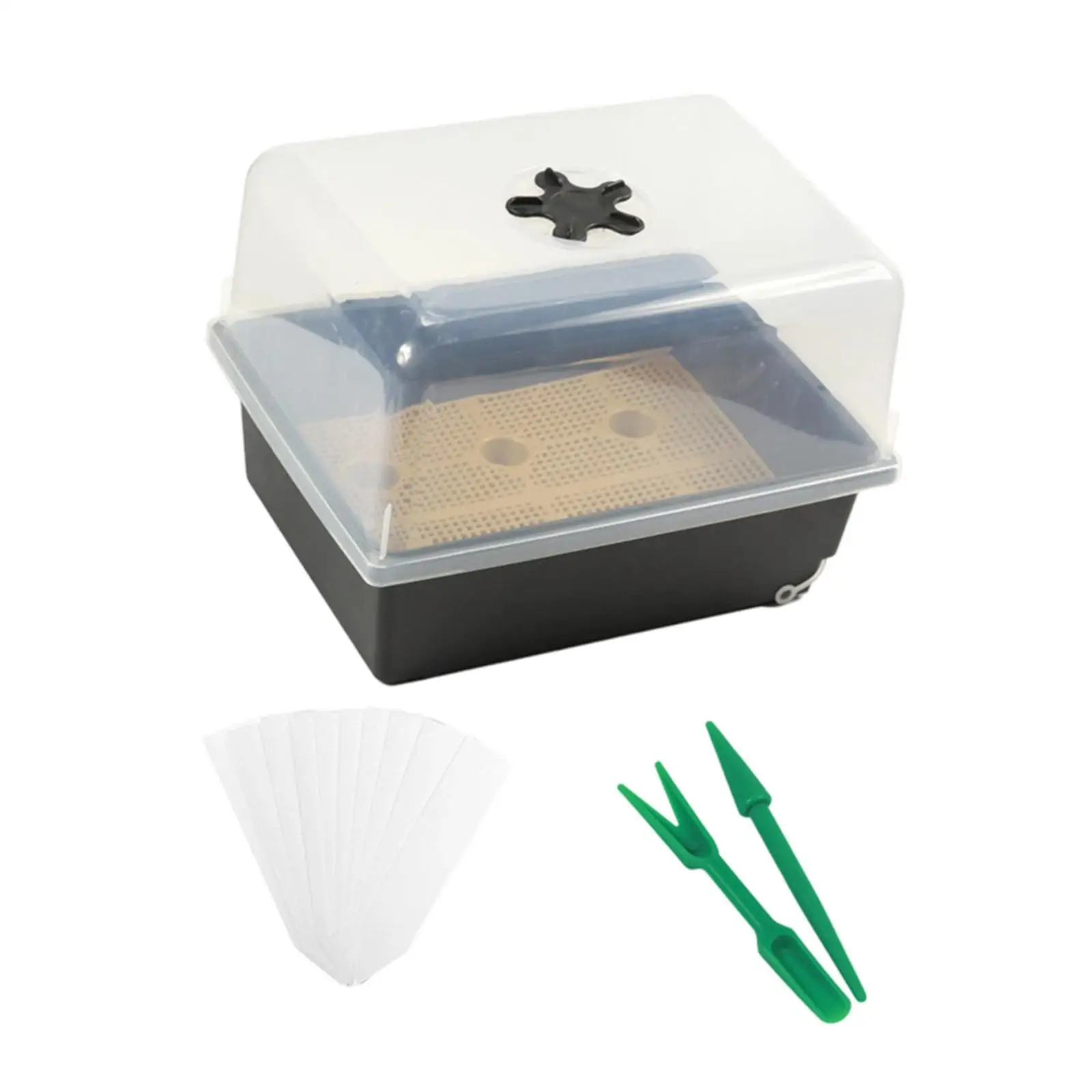 Reusable Seed Starter Tray for Seedlings Germination Tray Plant Tray for Wheatgrass Microgreens and Home Gardening