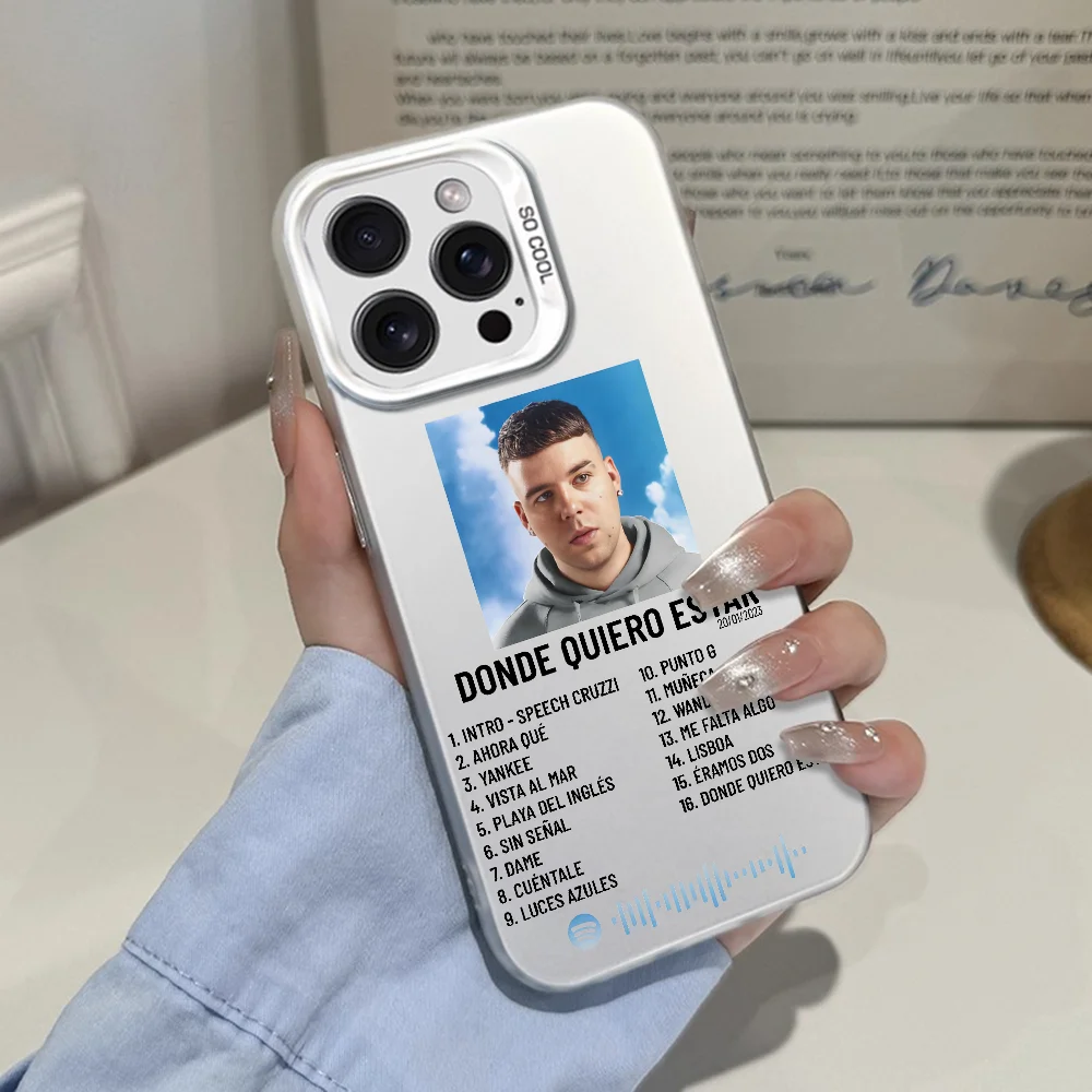 حافظة هاتف Singer Q-Quevedo لهاتف آيفون 12 11 13 14 15 16 17Max Pro Plus غطاء حماية صغير IMD ملون #3