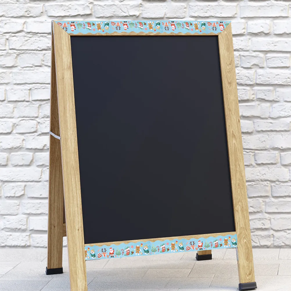

2 Rolls Bulletin Board Border Trim Wear-Resistant Decorative Classroom Border Paper DIY Bulletin Board Decorations Craft
