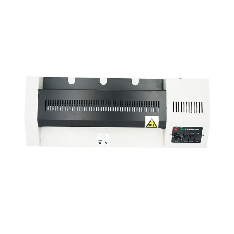 Office and Home Laminating Machine with 4 Rollers for A5/A6/A3/A4 Paper Sizes Hot/Cold 620W 0.5m/min