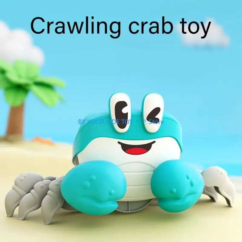 

Entertaining Walking Crabs Toy Musical Sensory Crabs Crawling Toy for Preschoolers U6XE