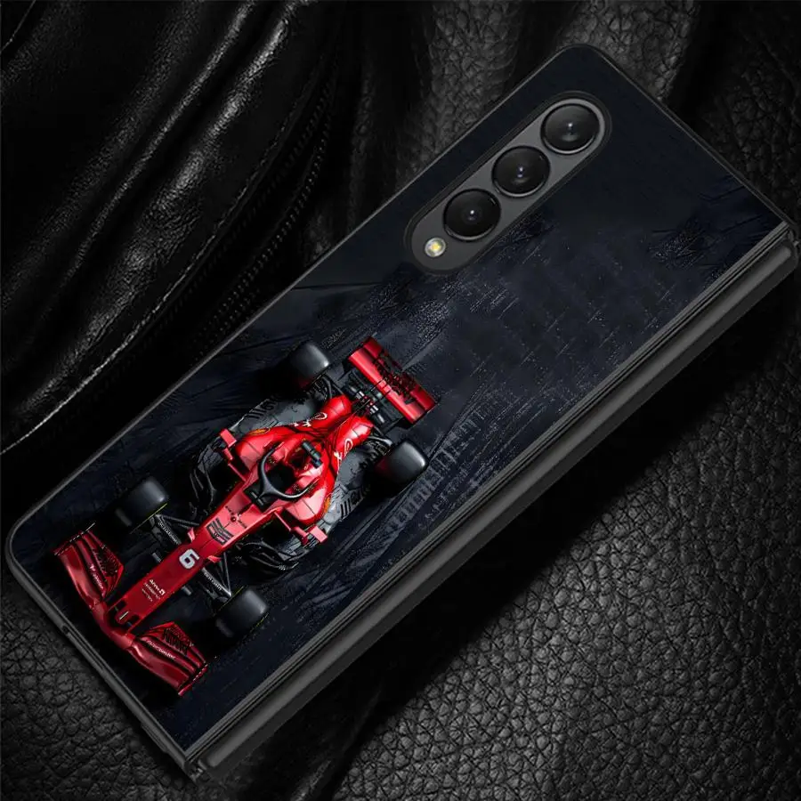 Case for Samsung Galaxy Z Fold 8 Ultra Z Fold 7 6 5 4 3 ZFold5 ZFold3 ZFold7 ZFold4 ZFold6 Phone Shell Funda Crazy Racing
