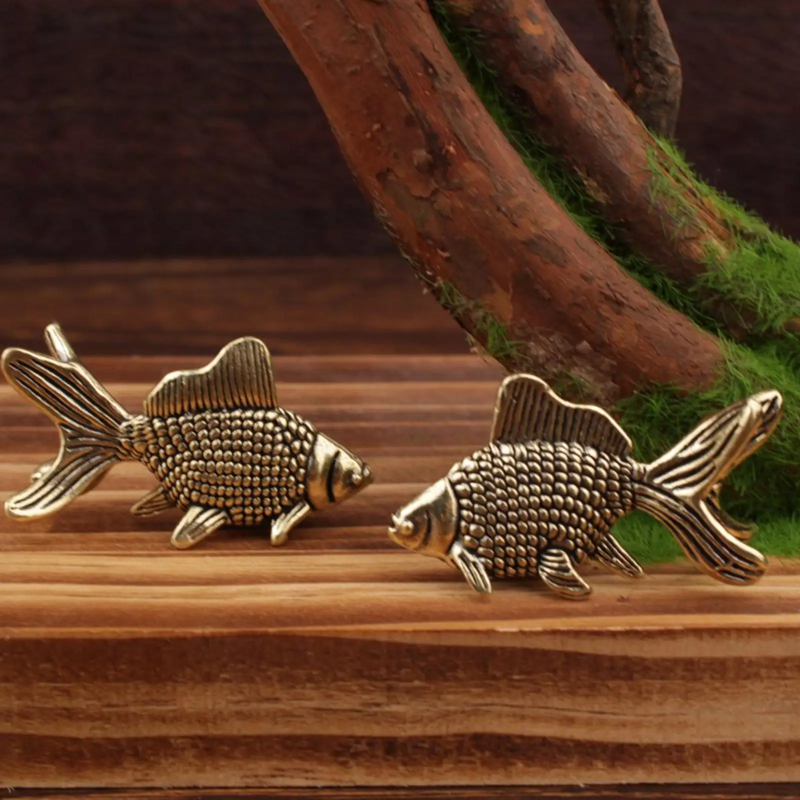 Fish Figurines Miniature Sea Creatures Fish Figurines Realistic Animal Statue Decorative Tiny Sculpture Sea Creature Home Decor