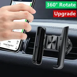 Universal Car Phone Holder Gravity Air Vent Mount Stand Mobile Cell Phone Car Bracket Support in Car for iPhone Samsung Xiaomi