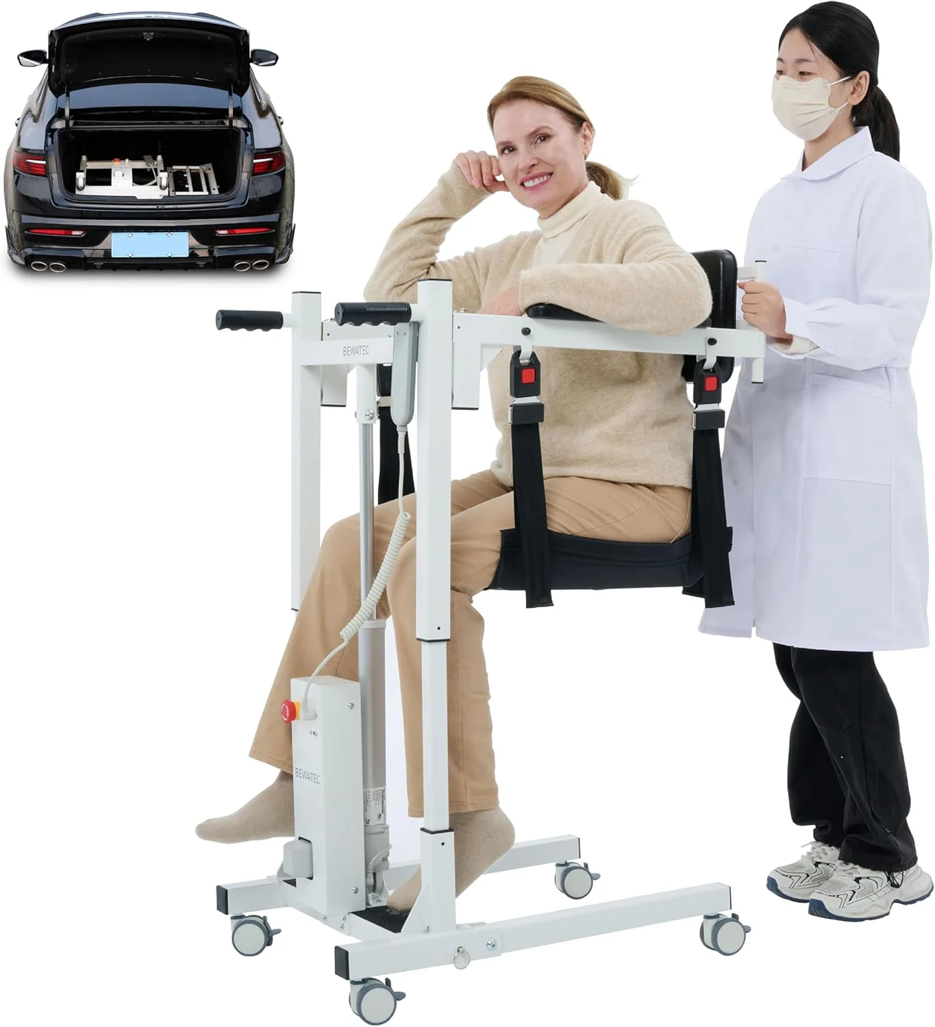 

High Quality Electric Patient Lift for Elderly Transfer Foldable Mobility Aid Rehabilitation Equipment
