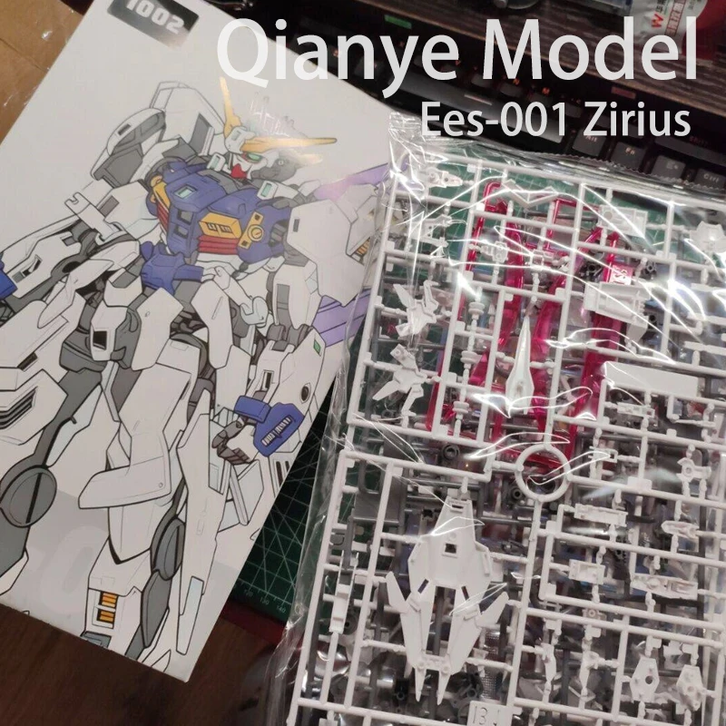 

Qianye Model 1/144 Hg Ees-001 Zirius Assembly Model Kits Warrior Anime Action Figure Robot Plastic Model Toy Gifts