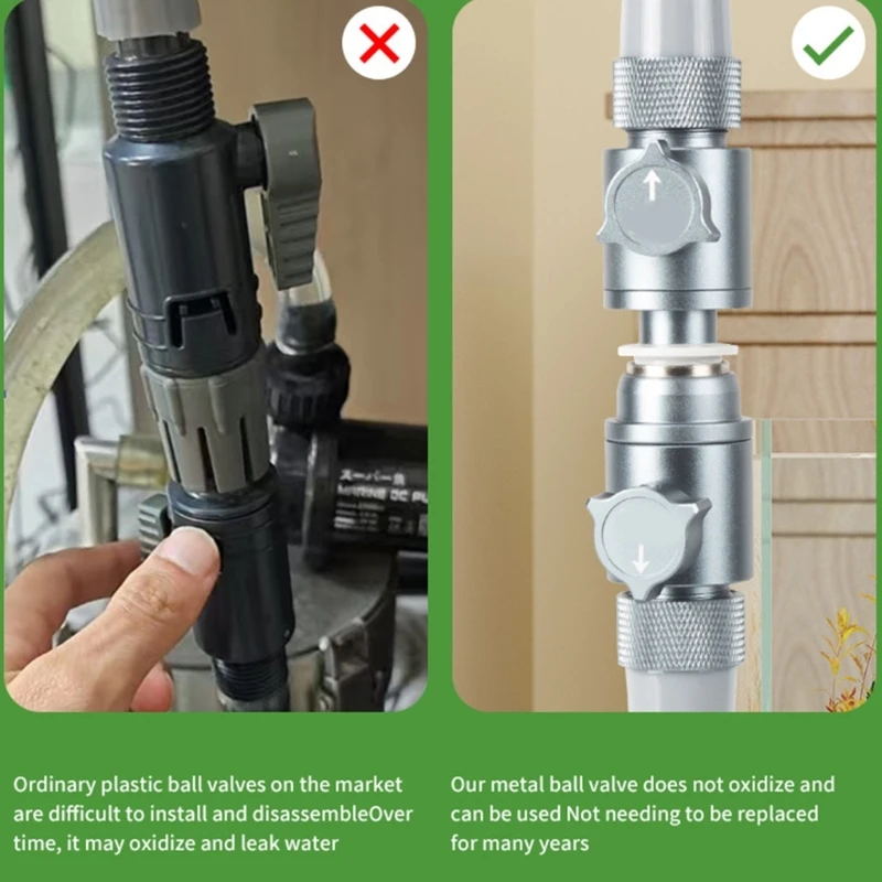 

Unidirectional Air Valves Equipment for Aquarium Tubing Leak Prevention