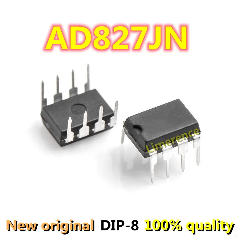 1pcs AD827 AD827JN AD827JNZ DIP-8 Audio Fever Dual Op Amp Amplifier