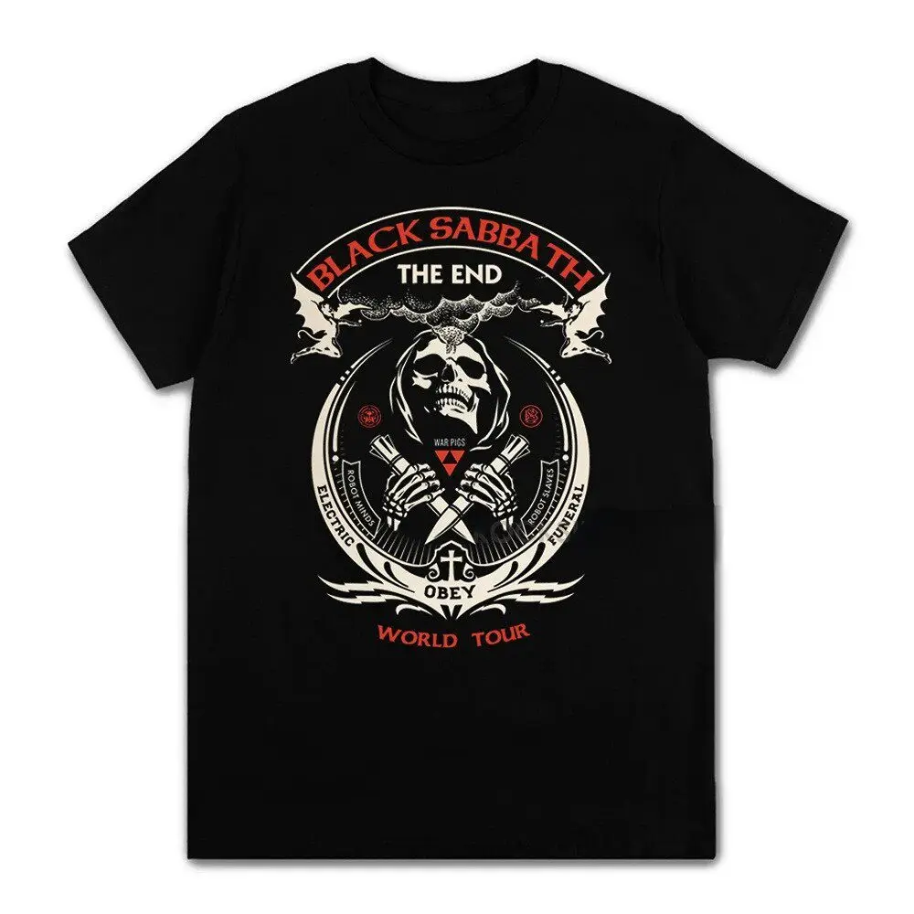 Fit Black Sabbath Rock Band T Shirt Men Women Fashion Casual Graph High-end Luxury Unisex Style Both of Men and Women
