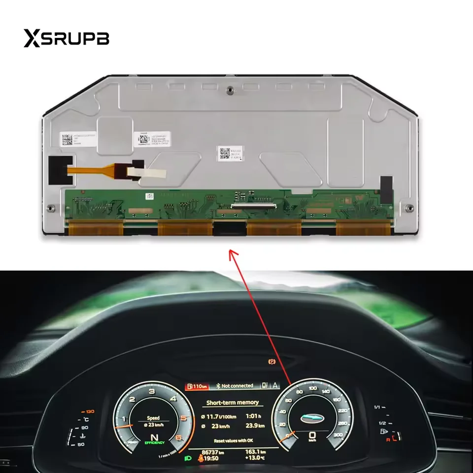 

New Original 12.3 inch LQ123M5NZ01 LCD Screen Panel For Audi Q8 Q7 Q5 Q3 A8 A6 A5 A4 Instrument Speedometer Display