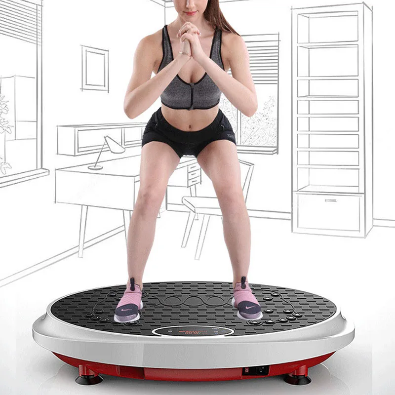 Fat Throwing Machine Standing Lazy Shaking Machine Shaking Belt Wireless Remote Control Lazy Fitness Machine Meat Vibration