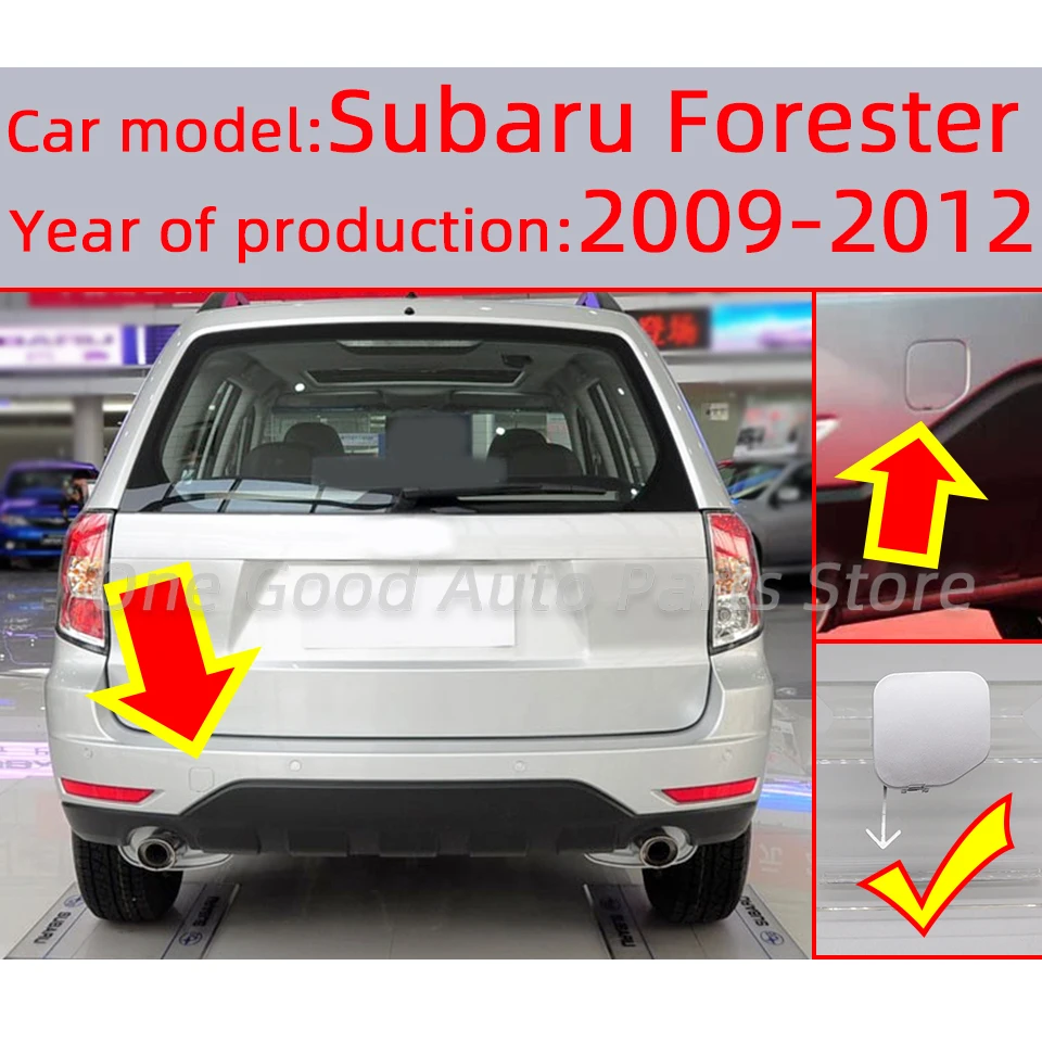 Rear Bumper Tow Hook Eye Cover Lid For Subaru Forester 2009 2010 2011 2012 57731SC050 Auto Parts Towing Hauling Cap Garnish Trim