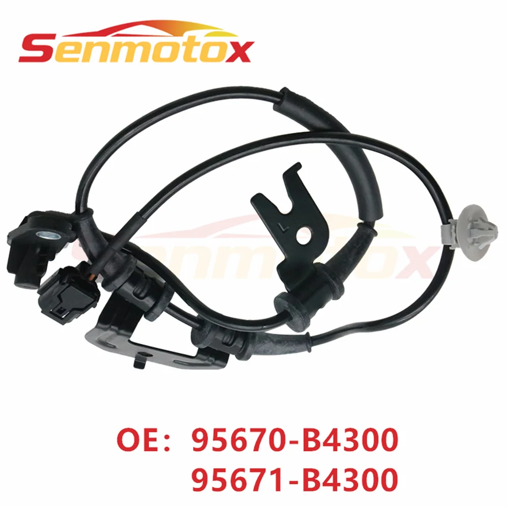 

95670-B4300 95671-B4300 Передний левый/правый датчик скорости колеса ABS для Hyundai i10 2014 2015 2016 2017 2018 2019 Автоаксессуары