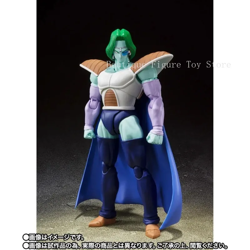 100% Originele Bandai Dragon Ball Shf Sh Figuarts Zarbon Actiefiguren Anime Model Speelgoed Figura Pvc Geschenken Groen Haar Op Voorraad