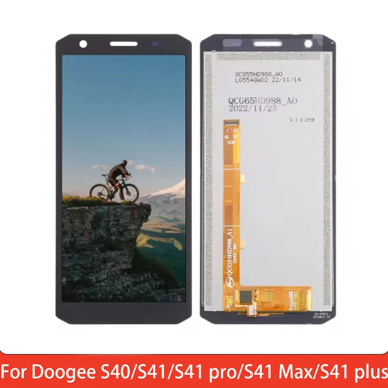 For Doogee S40 / S41 / S41 pro / S41 Max / S41 plus LCD Display Touch Screen With Dgitizer Assembly Replacement Parts