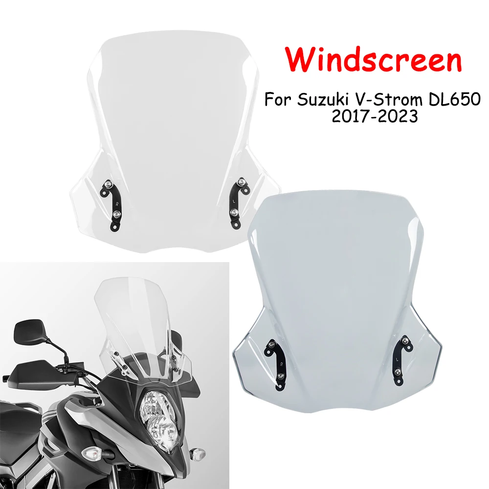 

Motorcycle Windscreen Windshield Deflector Fairing Wind Screen Kit For Suzuki DL650 V-Strom DL 650 V Strom