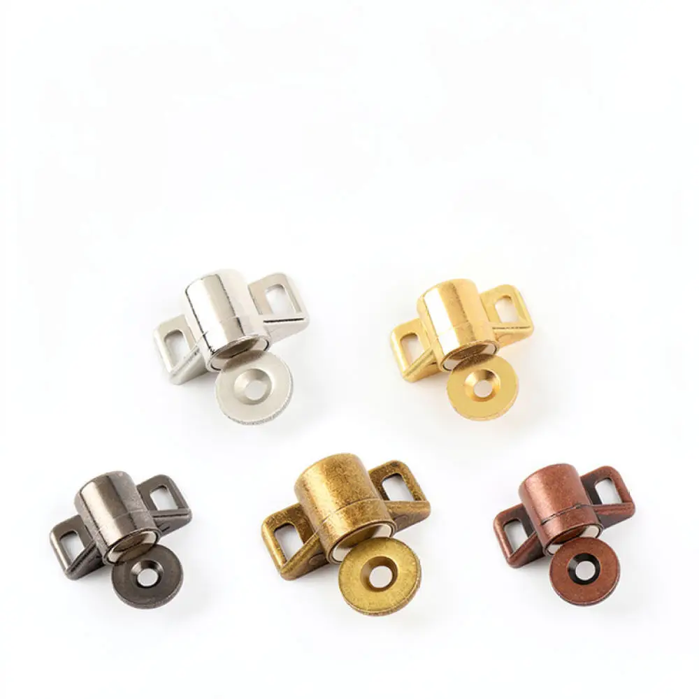 Retro Zinc Alloy Magnetic Door Catch Hardware For Haidibosi Cabinet Drawer Wardrobe Furniture Stopper Latch Closer