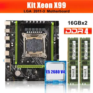 Kllisre X99 Motherboard combo kit set LGA 2011-3 Xeon E5 2640 V4 CPU DDR4  32GB (2PCS 16GB) 2133MHz ECC Memory - AliExpress 7