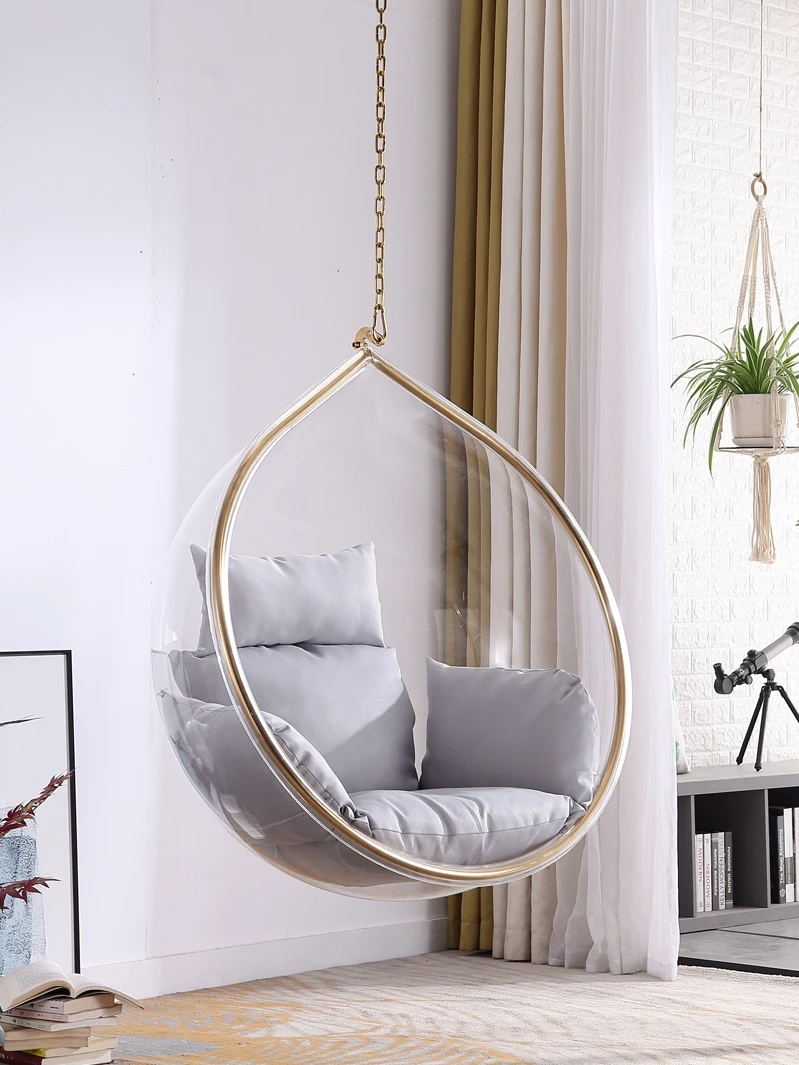 Internet celebrity Hanging Balcony Bubble Leisure  Outdoor Swing Rockingr Hanging Basket