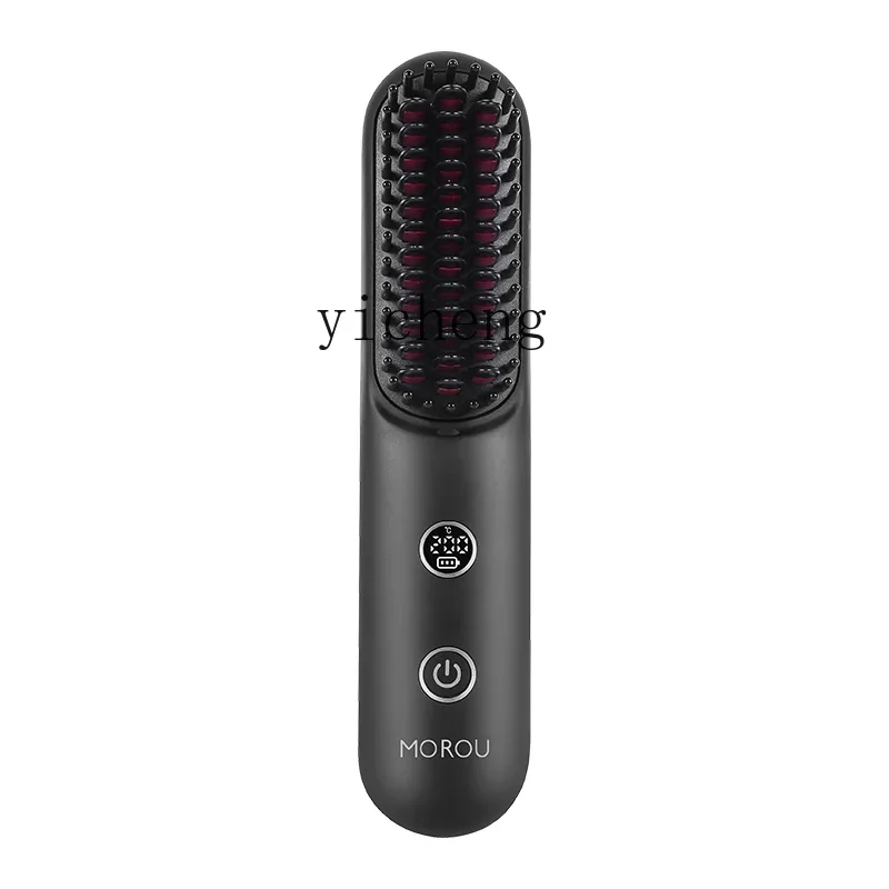 

XL wireless hair straightener comb, negative ions do not hurt the hair, straight roll, dual-purpose home straightener clip