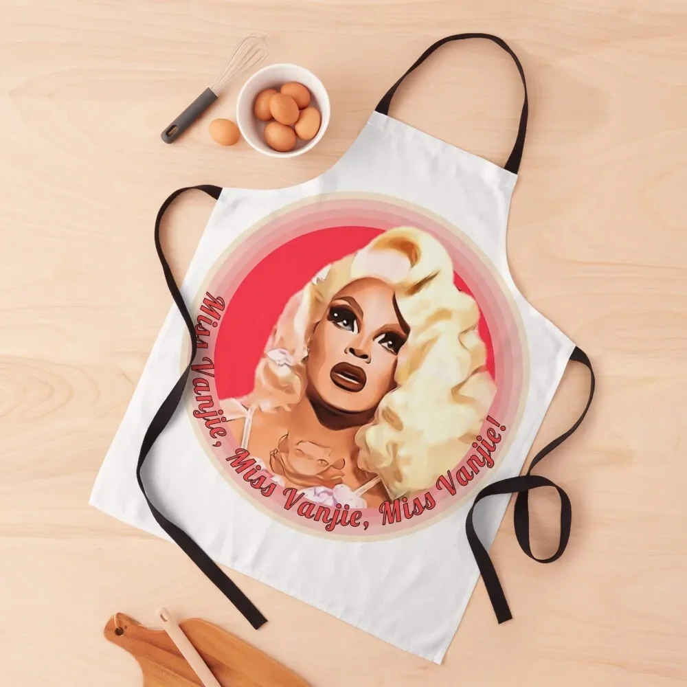 

Vanessa Vanjie Mateo - Miss Vanjie Apron Salon Things For The Home christmas kitchen cloths Apron