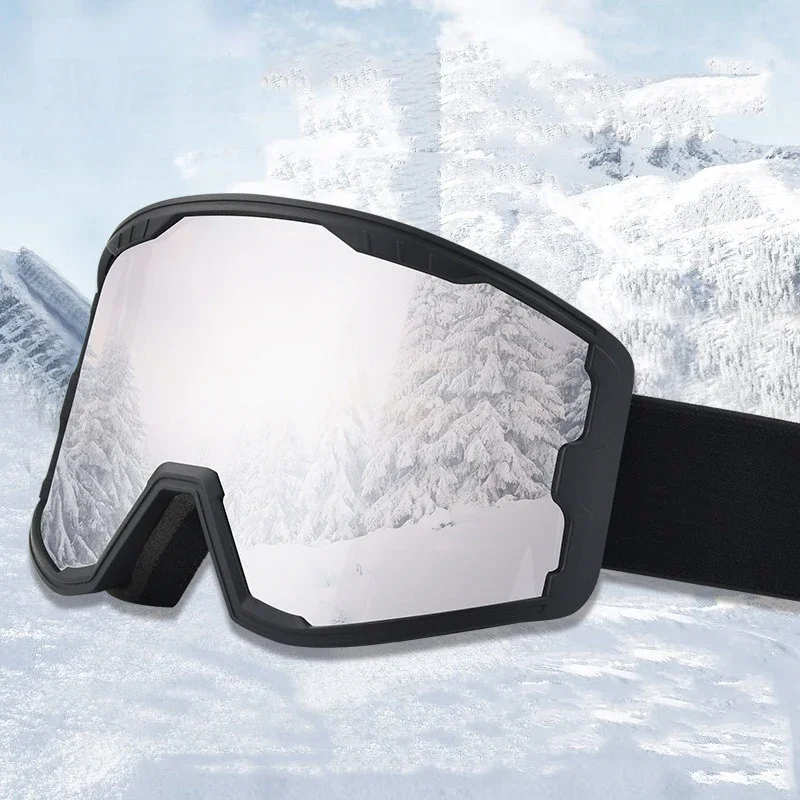 Gafas magnéticas de Motocross para hombre y mujer, lentes de esquí antiniebla para deportes de montaña y nieve, máscaras para Moto al aire libre, novedad de 2025