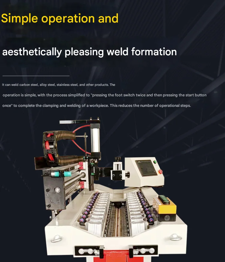 Automatic Stainless Steel Ultrasonic Power Automatic Straight Seam Welding Machine