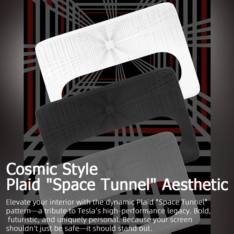 For Tesla Model 3 Y 2021-2025 Silicone Protective Frame Edge Cover Central Control Model Y Juniper Navigation Screen Protector
