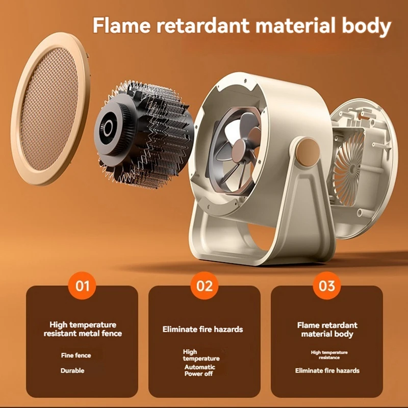 500 Вт электрический обогреватель портативный настольный вентилятор теплого воздуха небольшой обогреватель для зимы офиса спальня быстрый нагрев вентилятор