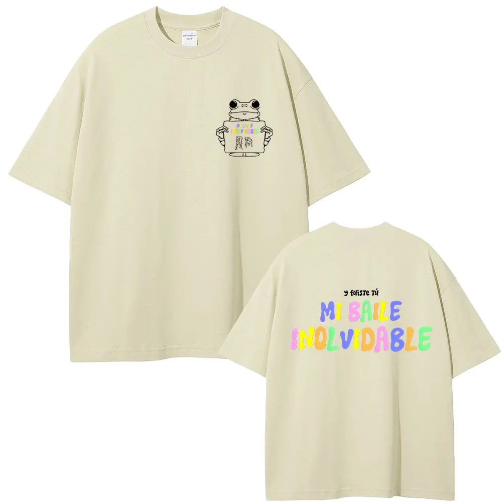 

Rapper Bad Bunny Graphic T-shirt Debi Tirar Mas Fotos DTMF World Tour Print T Shirts Men Women Fashion Hip Hop Harajuku T-shirts