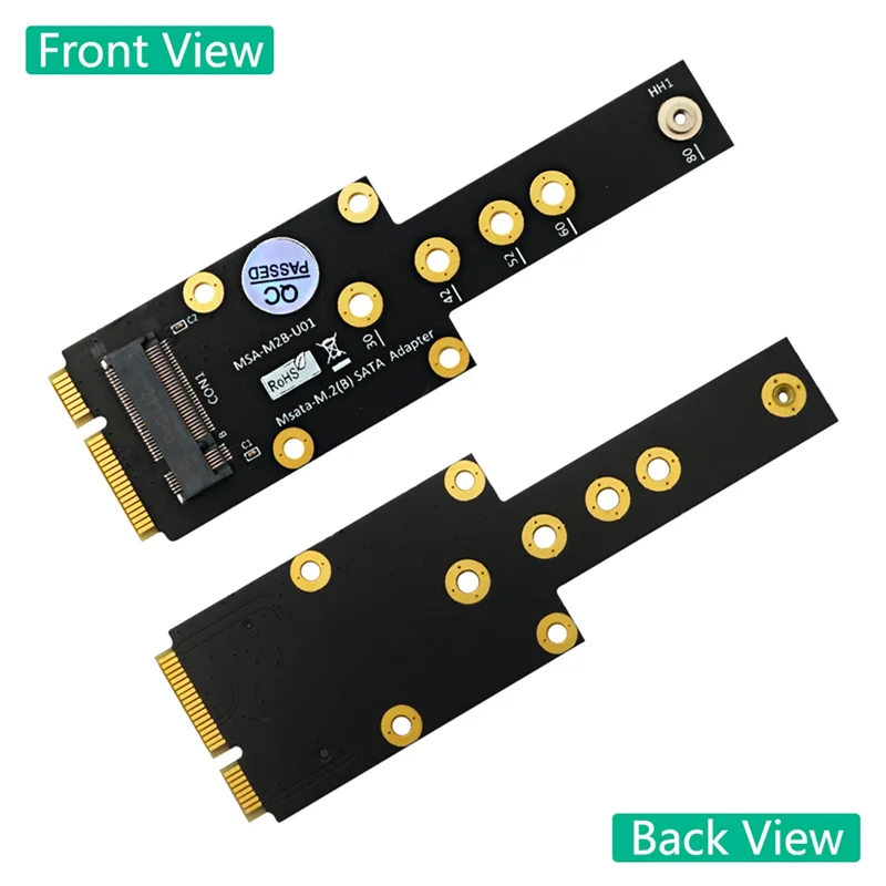 

Suitable MSATA To M.2 Key B Adapter M.2 SSD To MSATA Adapter MSATA To M.2 Key B SSD Adapter Easy Install
