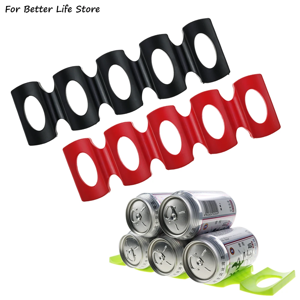 1Pcs Silicone Beer Can Pad Drink Bottle Holder Storage Kitchen Bar Pantry Organizer For Stacking Tools Gadgets Mat Organize