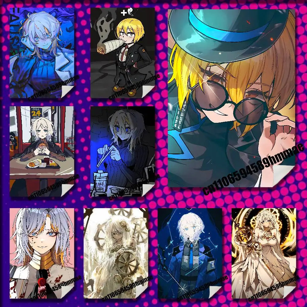 

For Faust L-Limbus Company Don Quixote Poster Wall Murals Paper Home 21x30cm Self-adhesive Decoration Sticker Playbill Cover